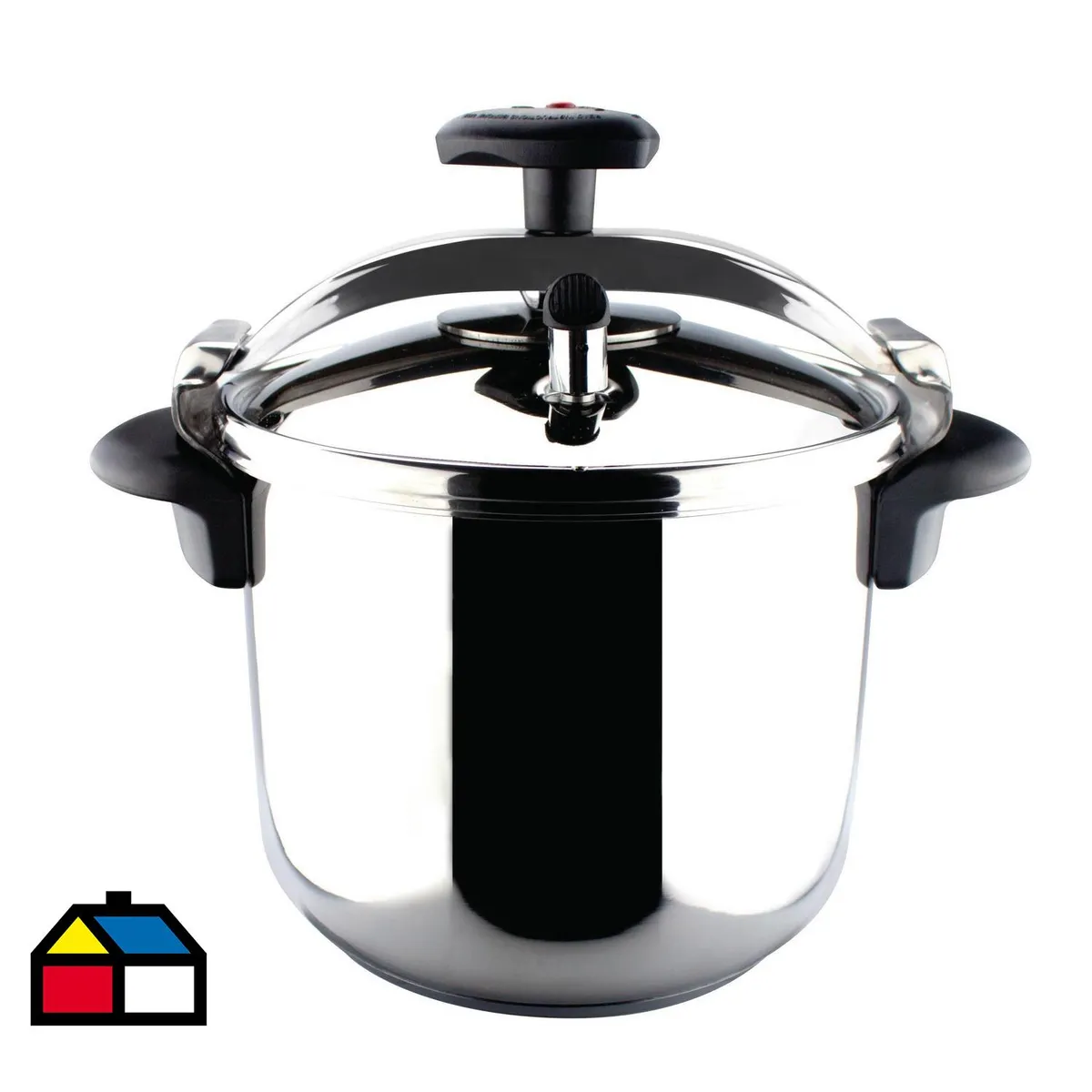 MAGEFESA - Olla a presión 6 Litros Acero inoxidable Star