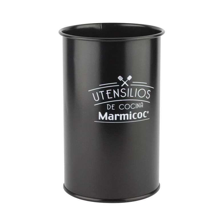 Porta Cubiertos Spring Para Cocina Negro