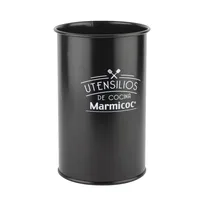 Porta Cubiertos Spring Para Cocina Negro