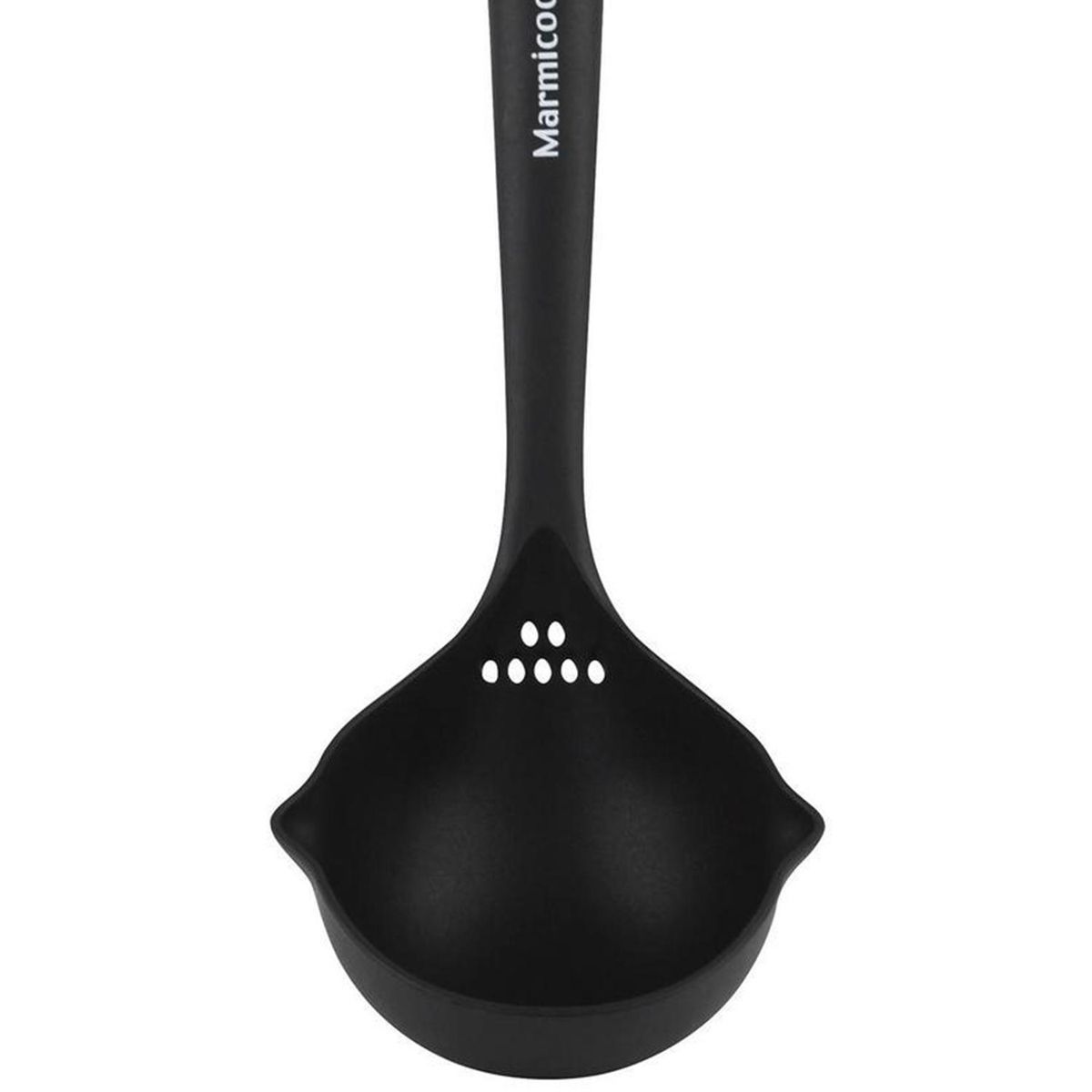 MARMICOC - Cucharón de Marmicoc Spring Resistente Al Calor Negro