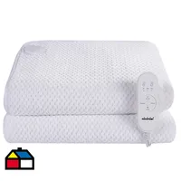 Calientacamas Wifi Eléctrica Lana 1 plaza 65 W Blanco