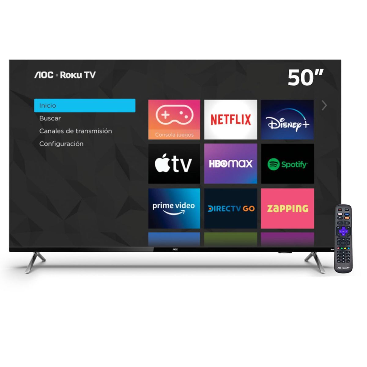 AOC - Smart TV LED 50 " 4K Ultra HD 50U6125