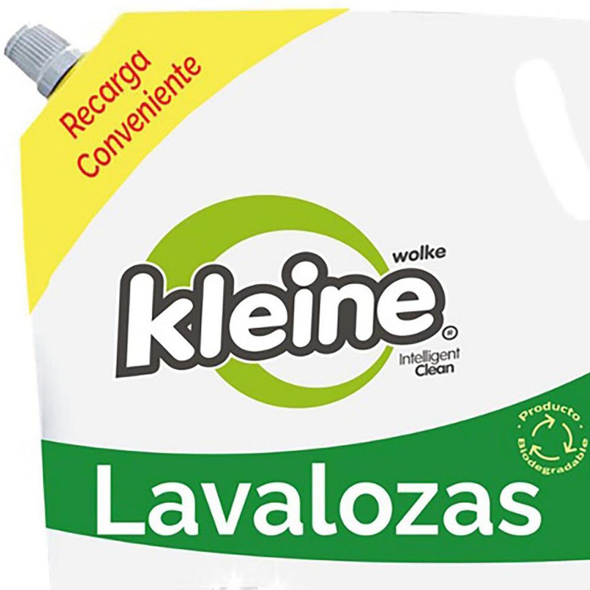 KLEINE WOLKE - Recarga Lavalozas Kleine Wolke Doypack 1 Litro Quita Olores y Grasa