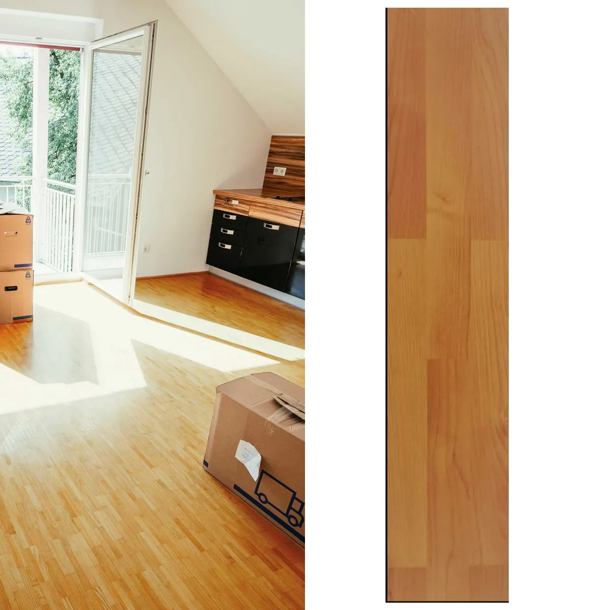 ETERSOL - Piso Flotante 8.3 mm Viena Cherry 1.9 m2