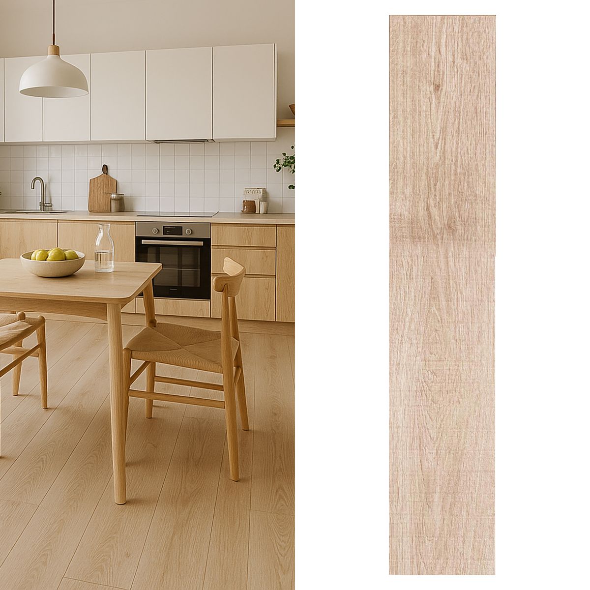 ETERSOL - Piso Flotante 8.3 mm Ambras Perla 1.9 m2