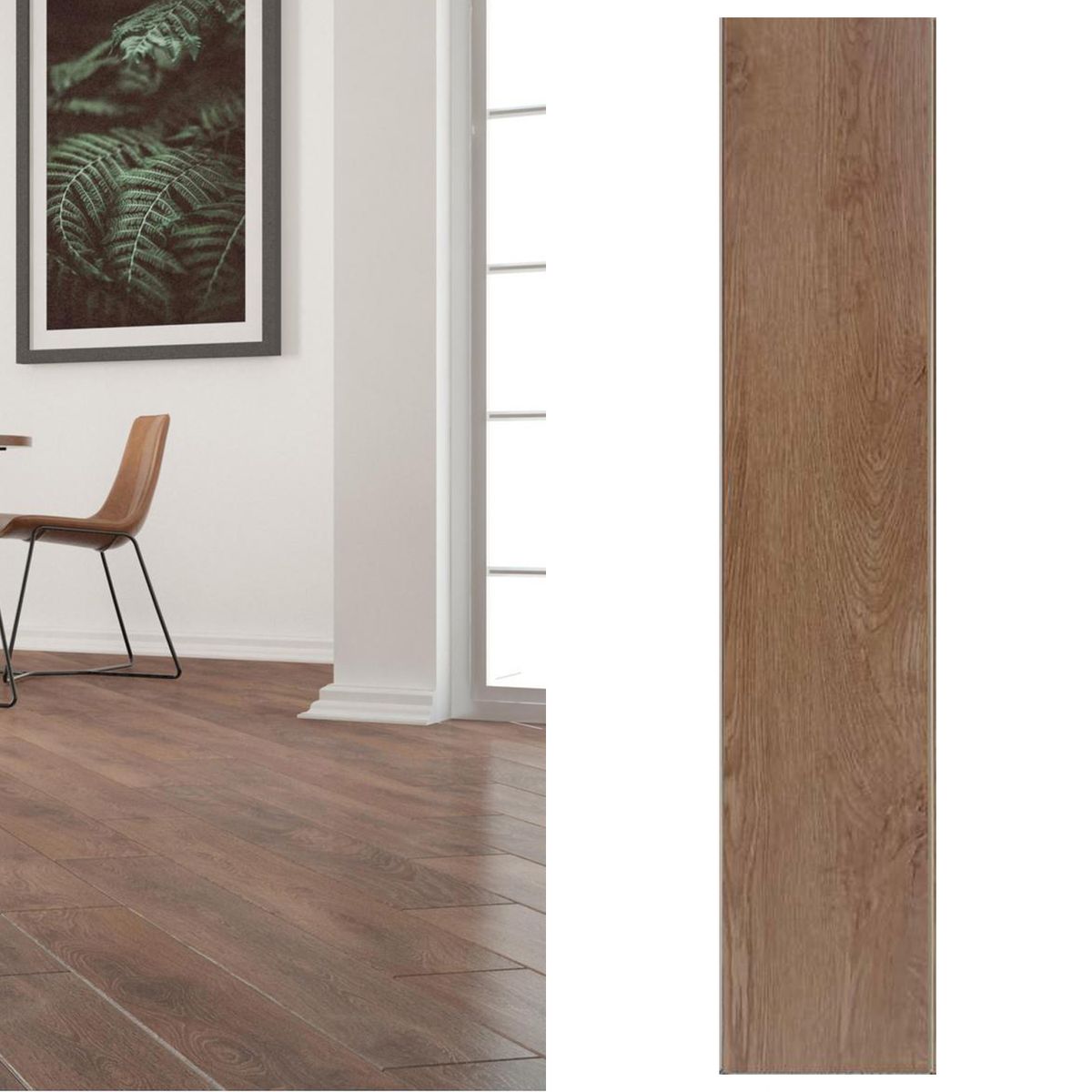 ETERSOL - Piso Flotante 8.3 mm Ambras Roble 1.9 m2