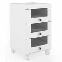 Tocador 3 Cajón 45x74,5x45 cm Blanco