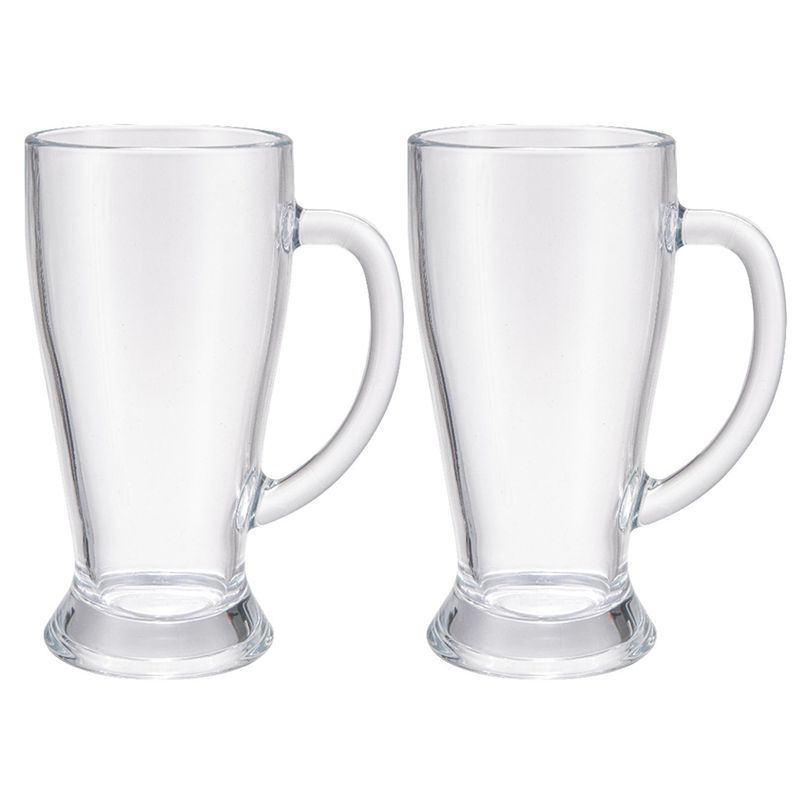 ALLEGRA - Set 2 cerveceros 600 ml vidrio