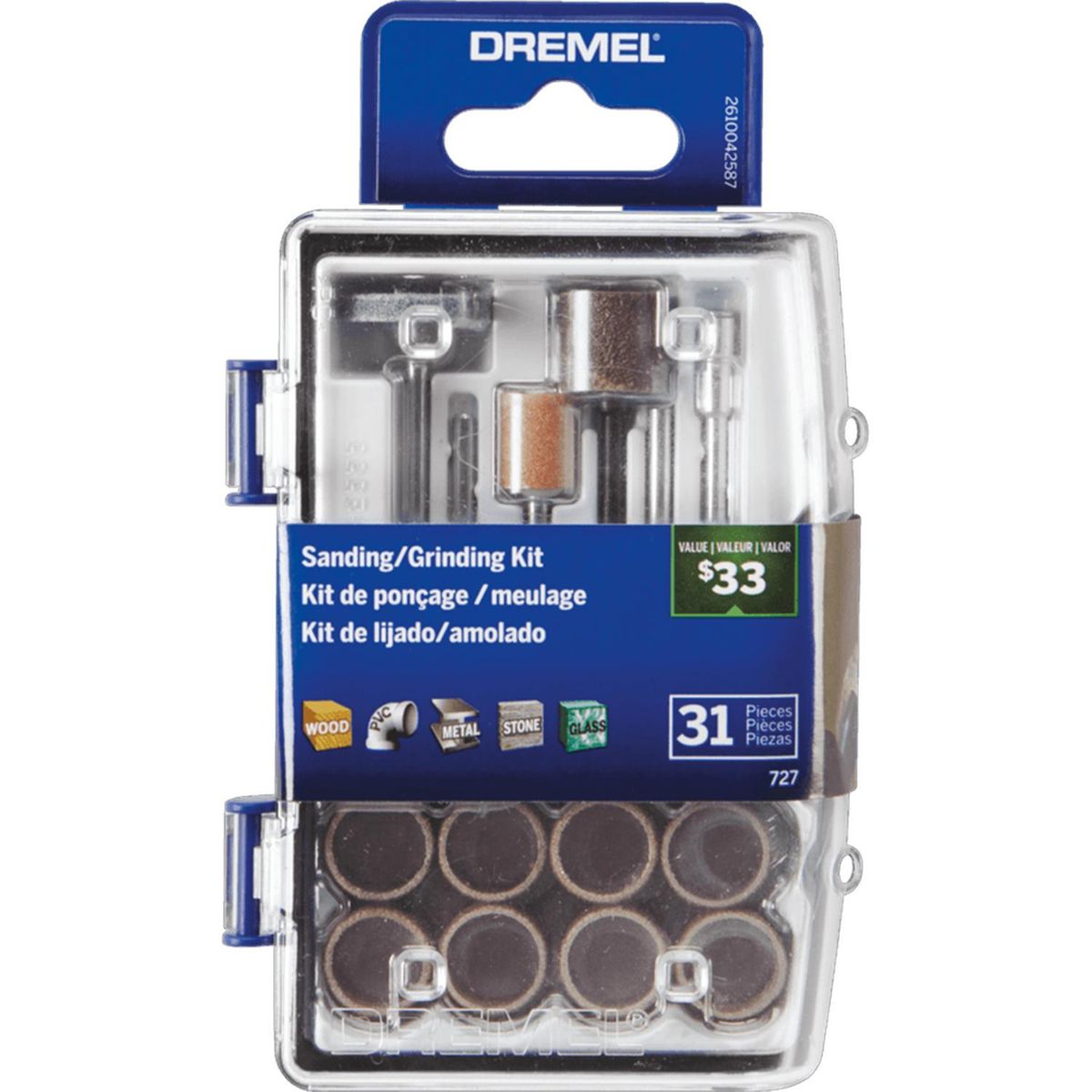 DREMEL - Kit multipropósito para limpiar y esmerilar