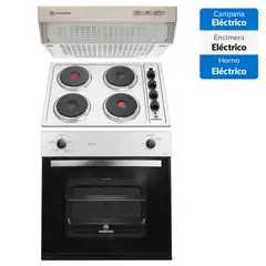 MADEMSA - Kit Horno M110A+ Encimera 48ED + Campana U160S