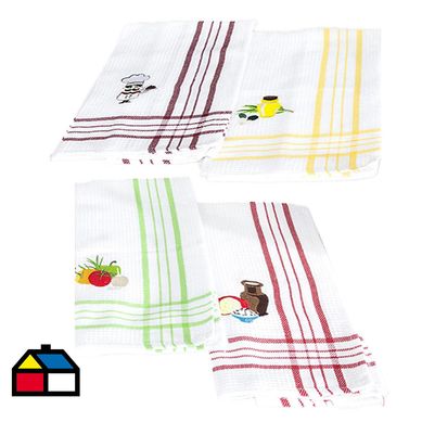 Set 2 paos de cocina bord mix