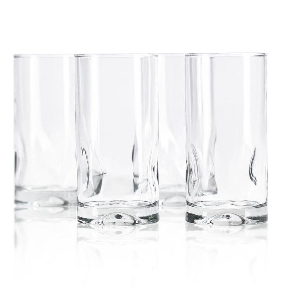 LIBBEY - Set 4 Vasos Alto de Vidrio 495 ml Transparente