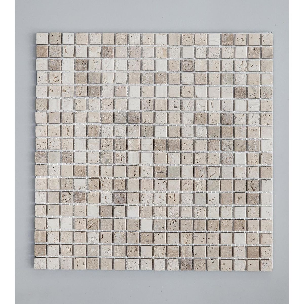 SENSO - Malla de mármol travertino 30x30 cm