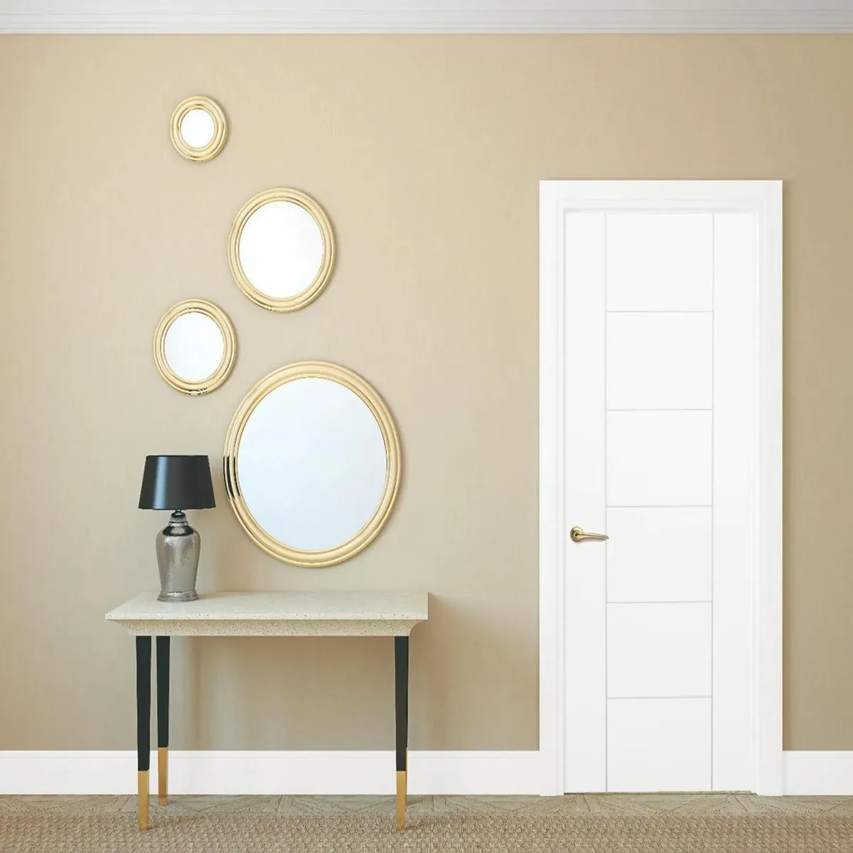 HOLZTEK - Puerta Interior Terminada Latex Opera Blanca