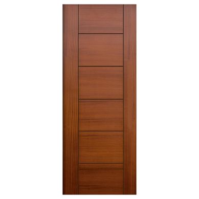Puerta Interior Enchape Sapelli Barnizada Opera Black