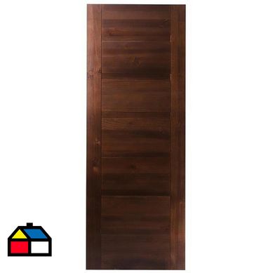 Puerta Exterior Pino Lascar 90x200x4,5 Glover