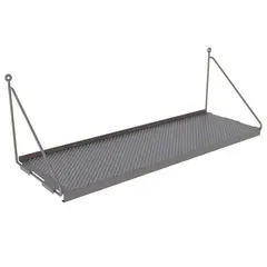 DUCASSE - Repisa Angolo Acero 1 Nivel(es) 62x21x21 cm Gris