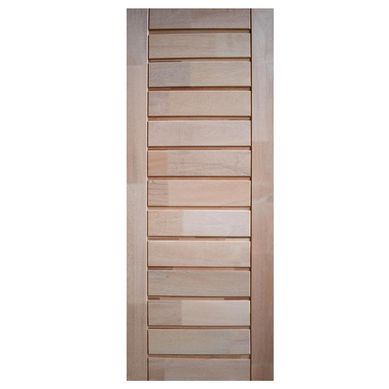Puerta Exterior Madera Nativa Conhibo Dubai 75x200