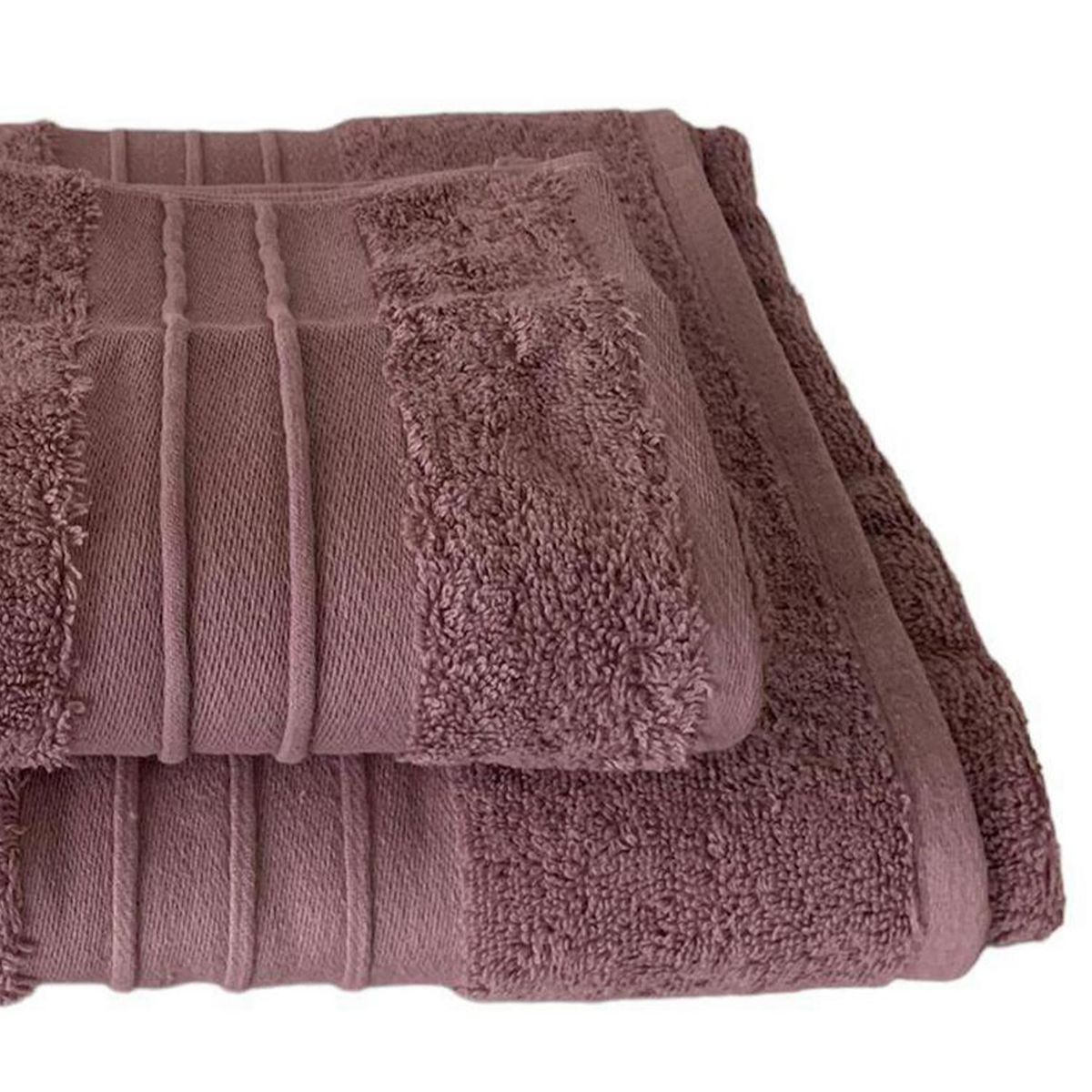 ZAGORA - Toalla de Mano Turca 200 gr Algodón 40x85 cm ROSADO