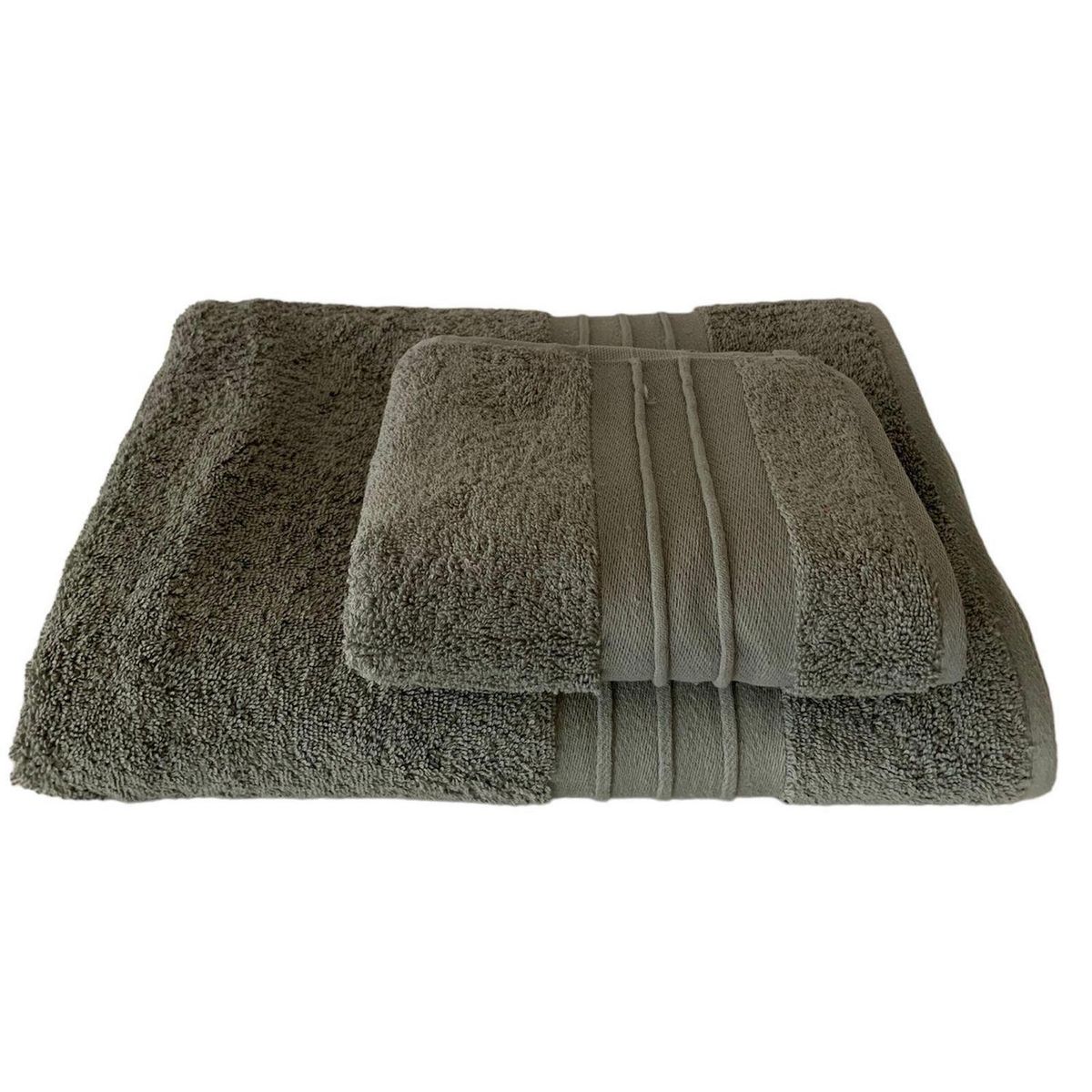 ZAGORA - Toalla Baño Turca 900 gr Algodón 75x165 cm GRIS