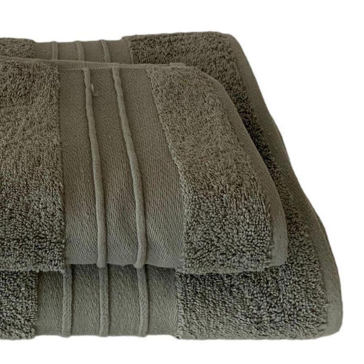 ZAGORA - Toalla Baño Turca 900 gr Algodón 75x165 cm GRIS