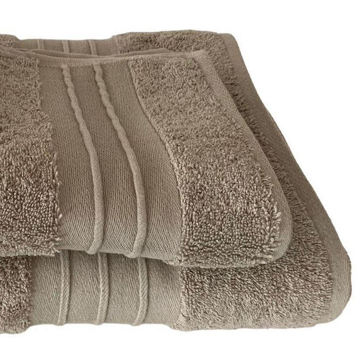 ZAGORA - Toalla Baño Turca 900 gr Algodón 75x165 cm VISON