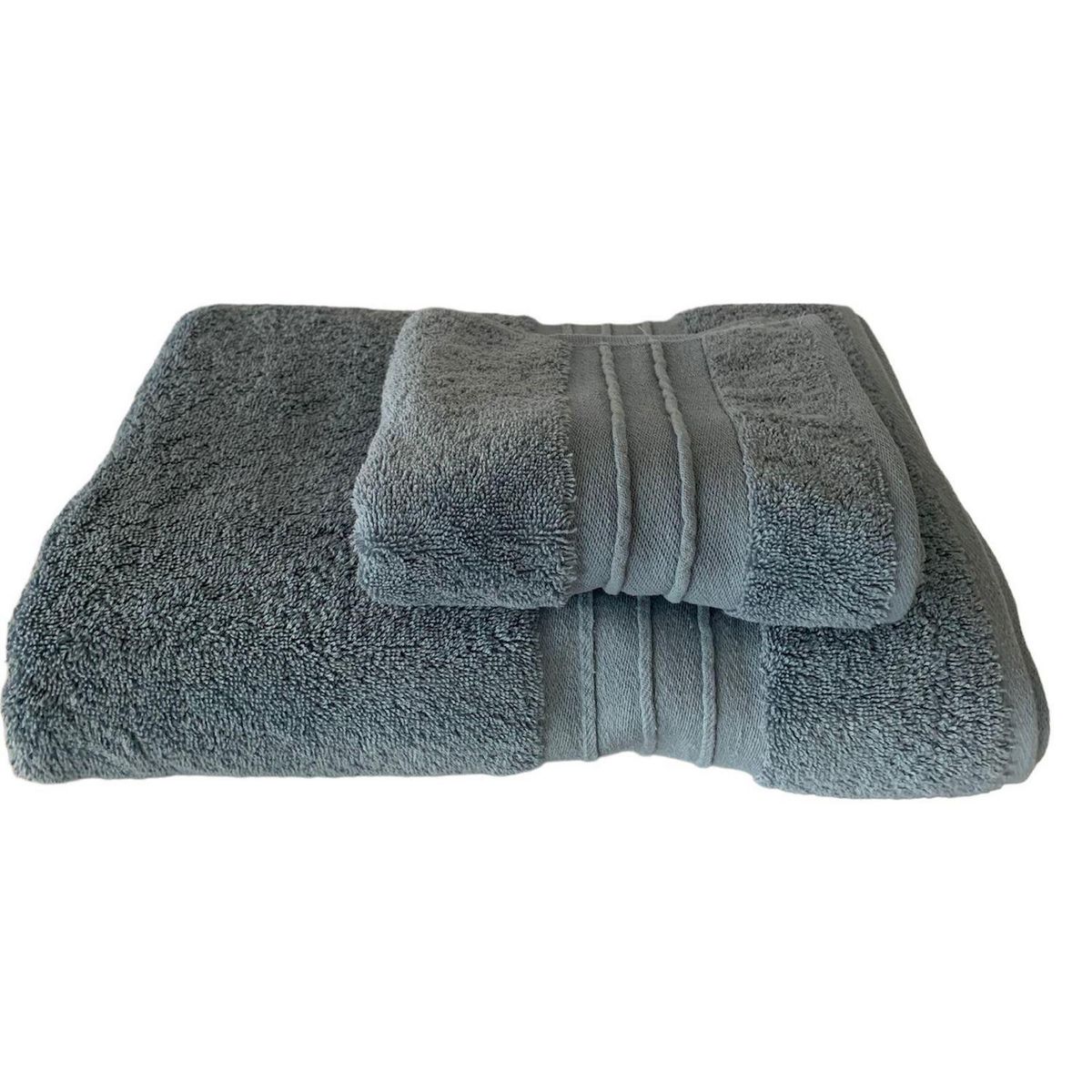 ZAGORA - Toalla de Cara Turca 200 gr Algodón 40x85 cm AZUL