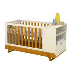 KIDSCOOL - Cuna Max miel beige Eco Wood multifunción