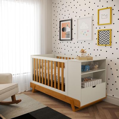 Imagen 2 del producto Cuna Max miel beige Eco Wood multifunción