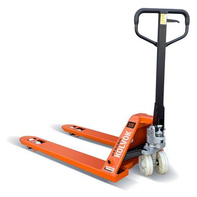 Transpaleta manual 2.500 Kg base americana