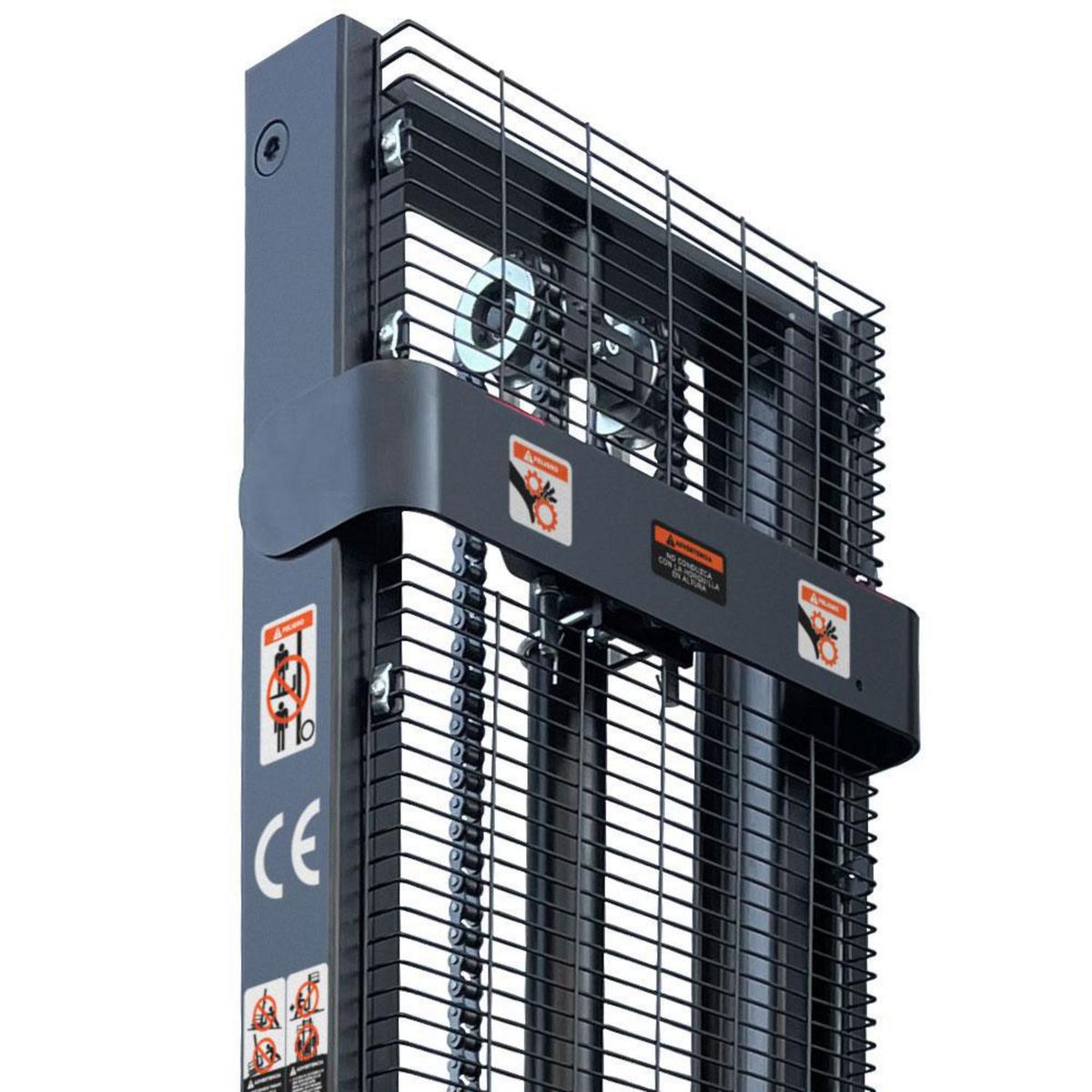 KOLVOK - Apilador eléctrico 1.500 Kg base americana