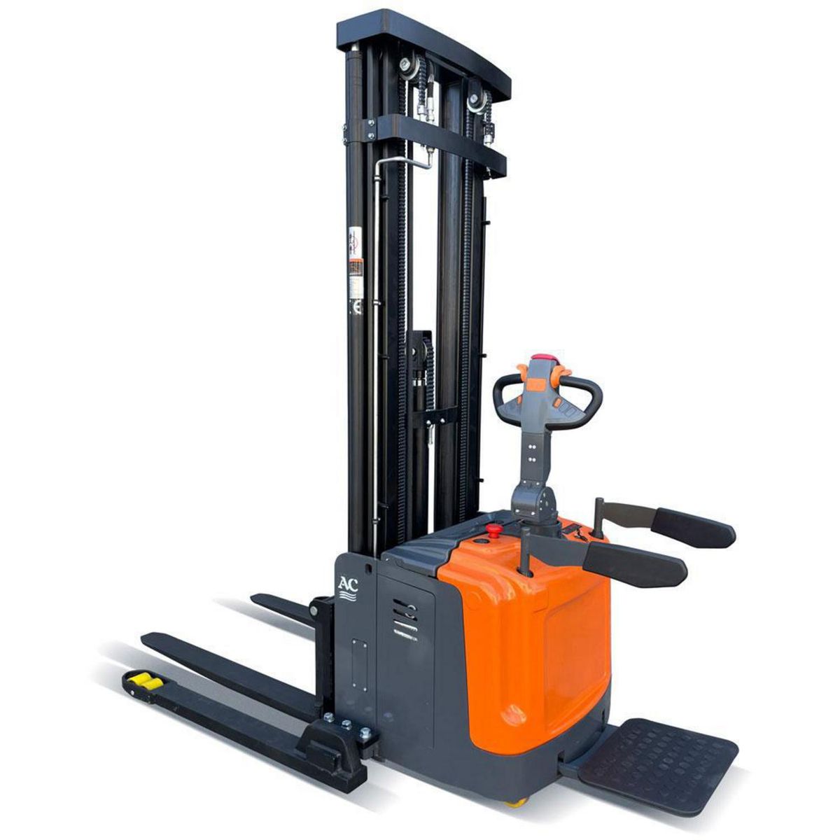 KOLVOK - Apilador hombre a bordo 2.000 Kg base ajustable