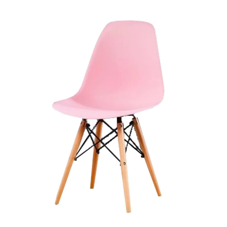 KIDSCOOL Silla Eames Rosado 80x43x40 cm