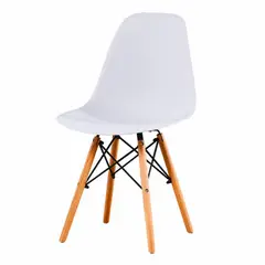 KIDSCOOL - Silla Eames Blanco 80x43x40 cm