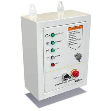 Tablero de transferencia automtica 50A monofsico