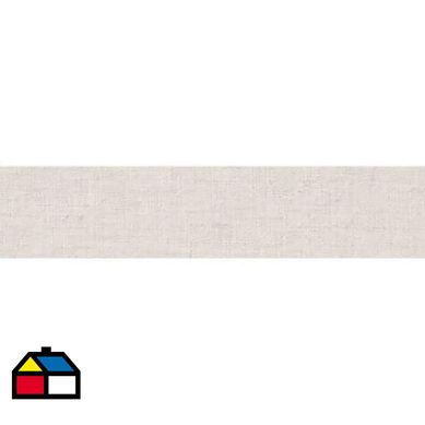 Tapacanto PVC lino chiaro 22x1,5 mm rollo 100 mt