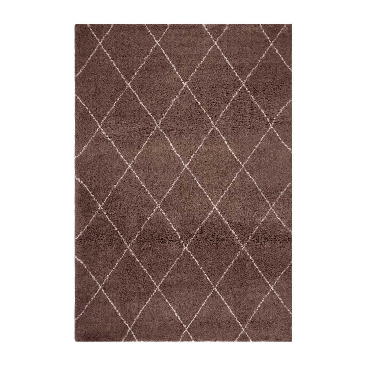 DIB - Alfombra Mercury 160x230 cm Poliéster Café