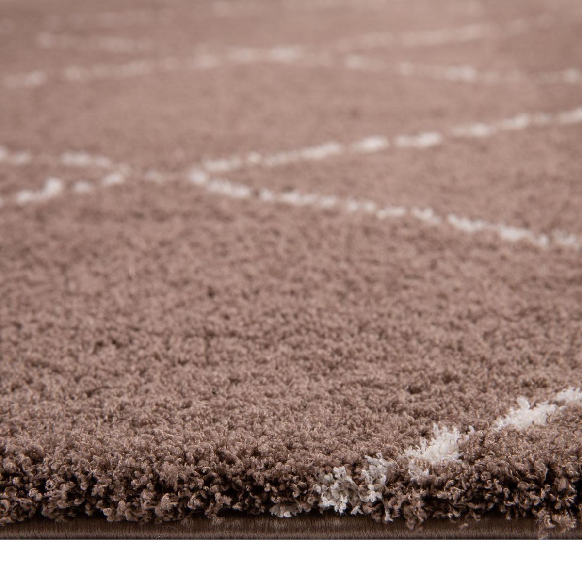 DIB - Alfombra Grande Mercury 190x290 cm Poliéster Café