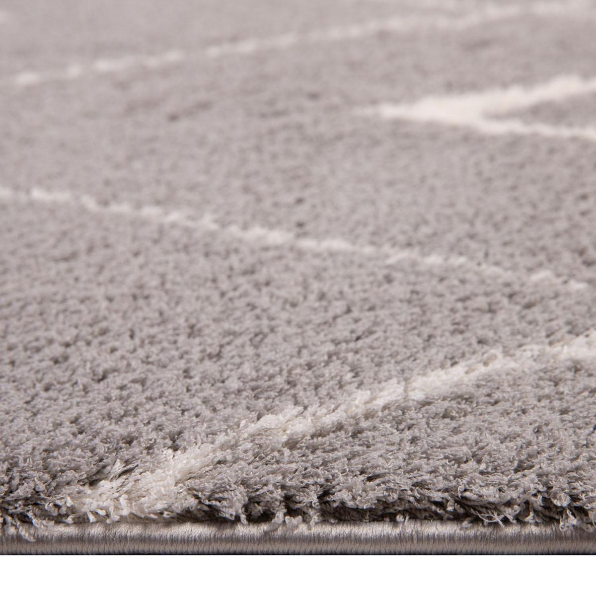 DIB - Alfombra Grande Mercury 190x290 cm Poliéster Gris