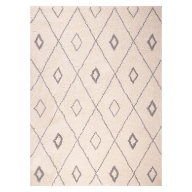 Alfombra Mercury 190X290 Y37A White/Lgrey