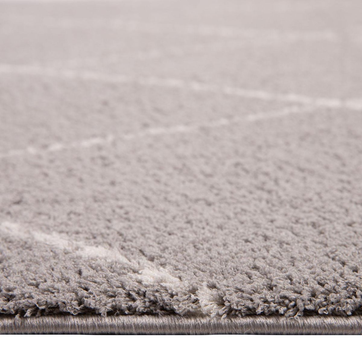 DIB - Alfombra Grande Mercury 190x290 cm Poliéster Gris