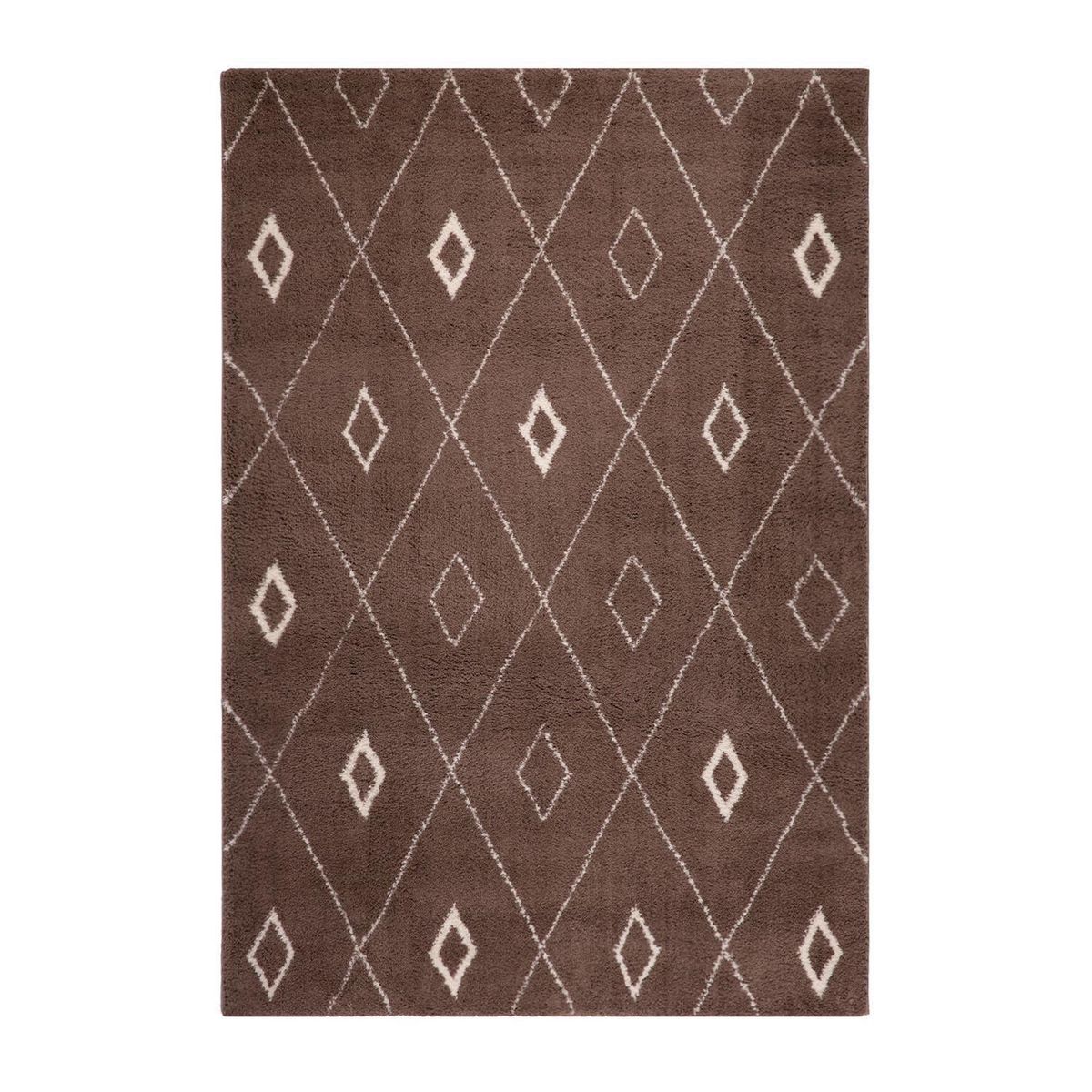 DIB - Alfombra Mercury 160x230 cm Poliéster Café
