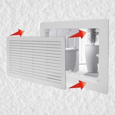 Imagen 2 del producto Celosía Ventilación Nova Clip 15X23 Cm