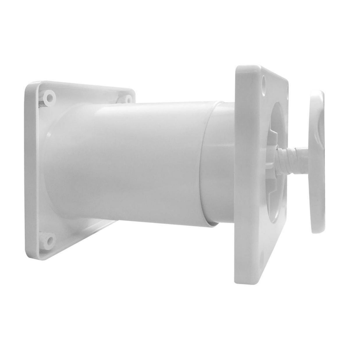 DVP - Celosía de ventilación regulable Chicago 3" con filtro blanco