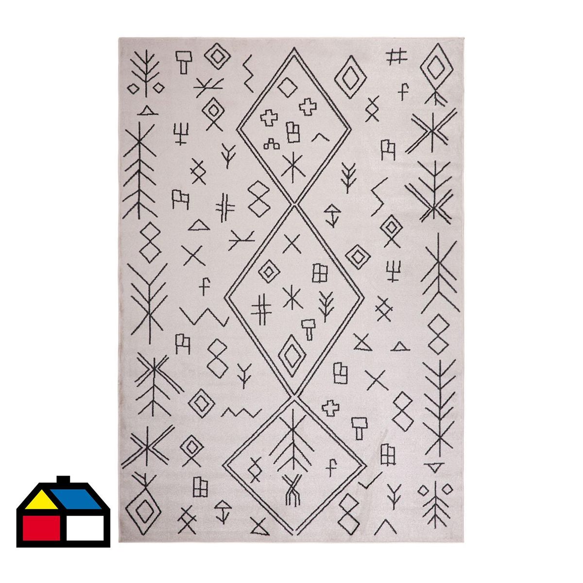 DIB - Alfombra Medina 060X120 Cv78B L.Grey Antrasit