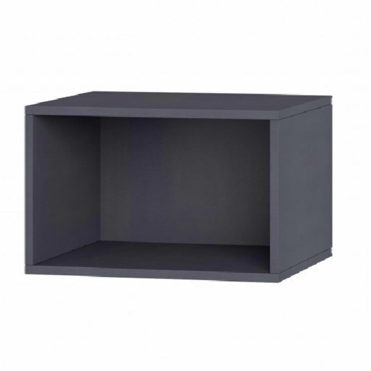 BE DESIGN - Repisa Retro MDF 1 Nivel(es) 44.5x28x25 cm Grafito