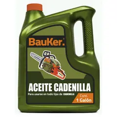 BAUKER - Aceite de cadena biodegradable - 3,8L