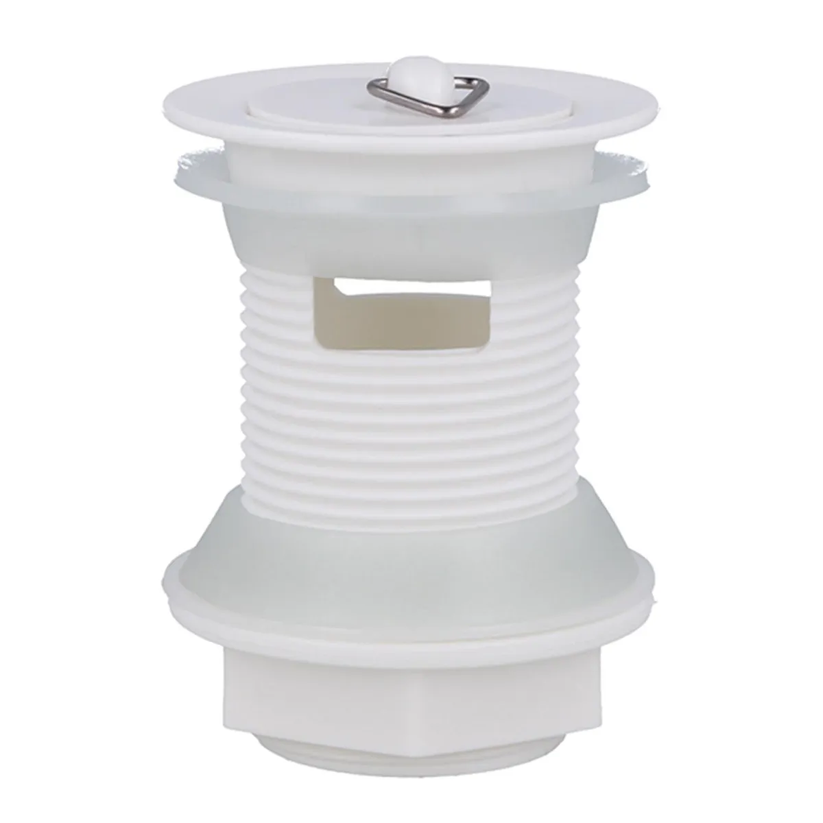 STRETTO - Desague Lavamanos Plastico Tapón 1 1/4" c/Reb s/Cola