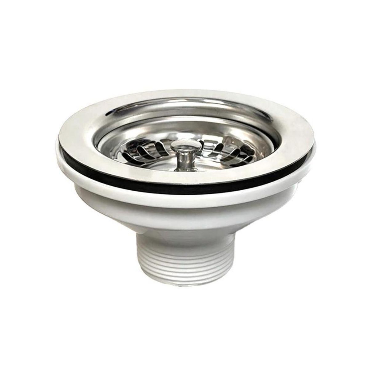 STRETTO - Desague Lavaplatos Plástico Rejilla 1 1/2" s/Reb s/Cola