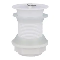 STRETTO - Desague Lavamanos Plastico Tapón 1 1/4" s/Reb s/Cola
